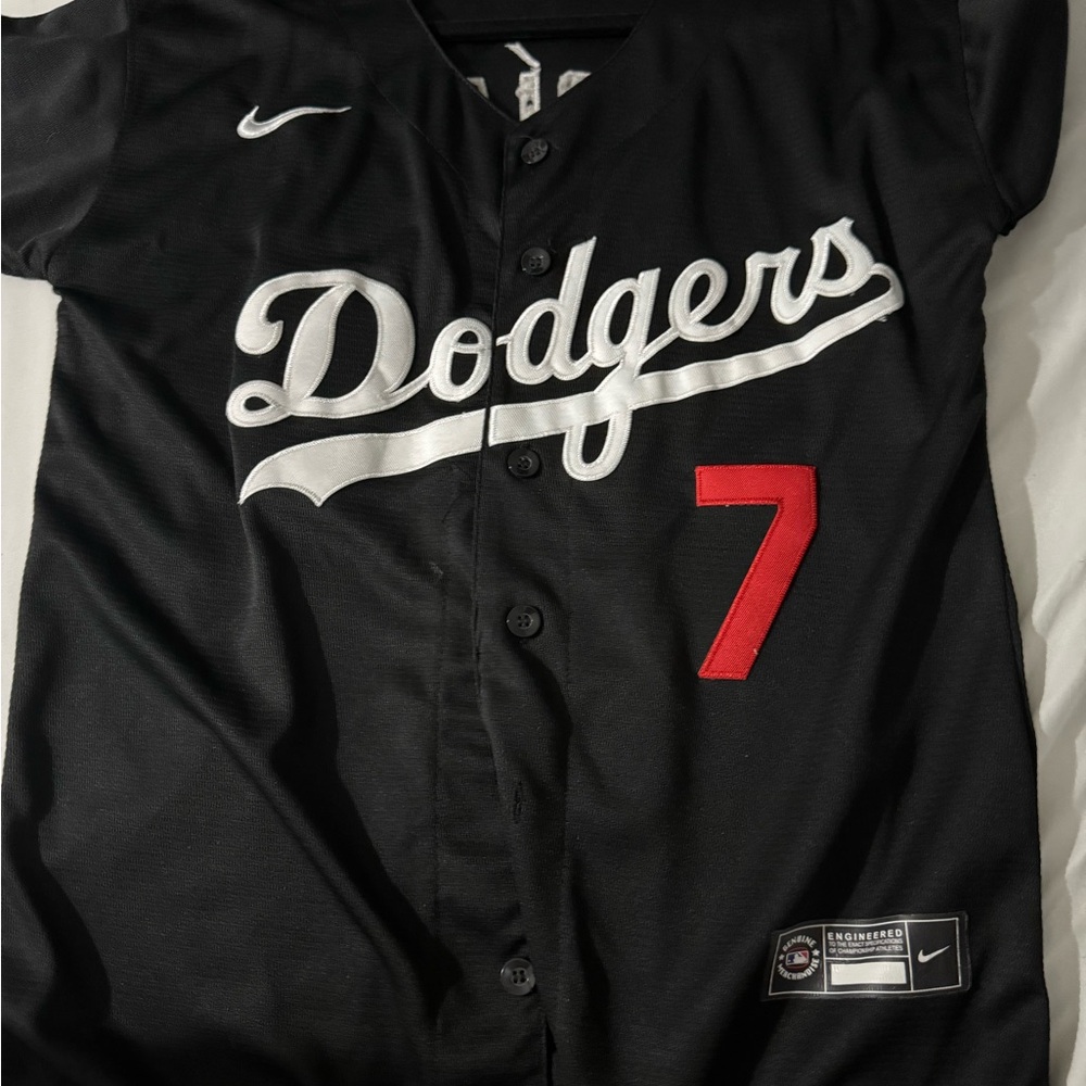 Nike Black Sports Jersey size small